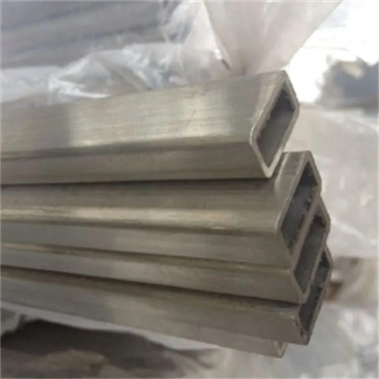 ASTM 201 kvadrātveida nerūsējošā tērauda caurule