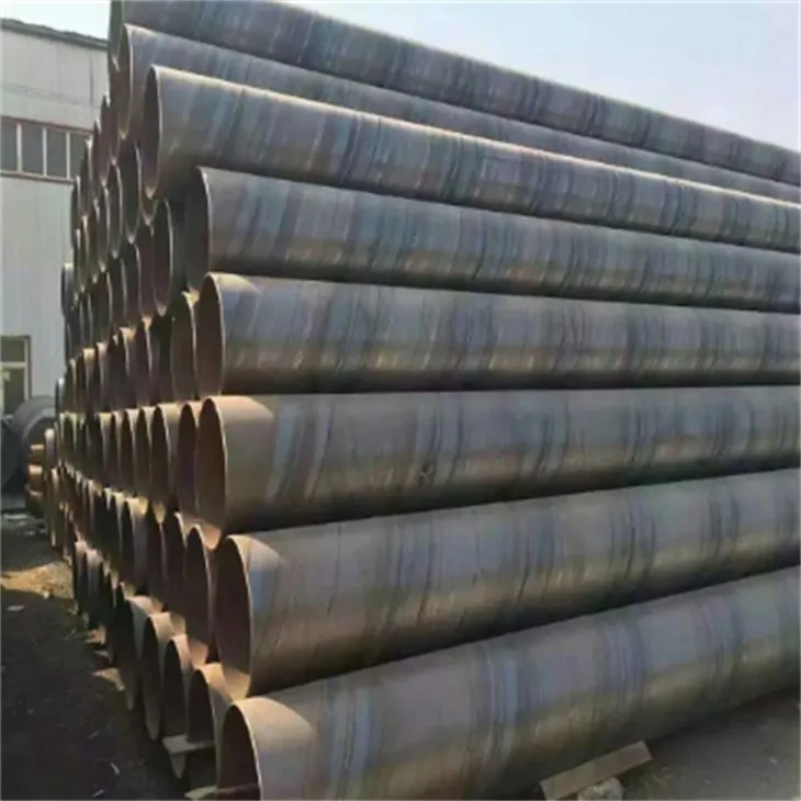 ASTM A106 A36 spirālveida metināta caurule