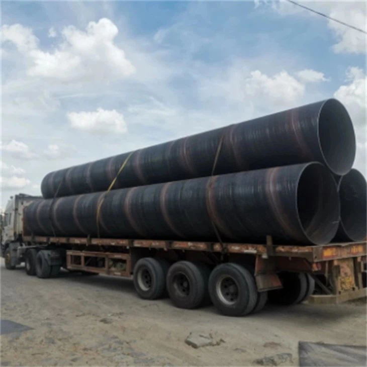 ASTM A106 spirālveida metināta caurule celtniecībai