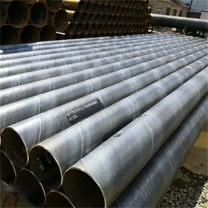 ASTM A139 Q235 oglekļa tērauda spirālveida metināta caurule