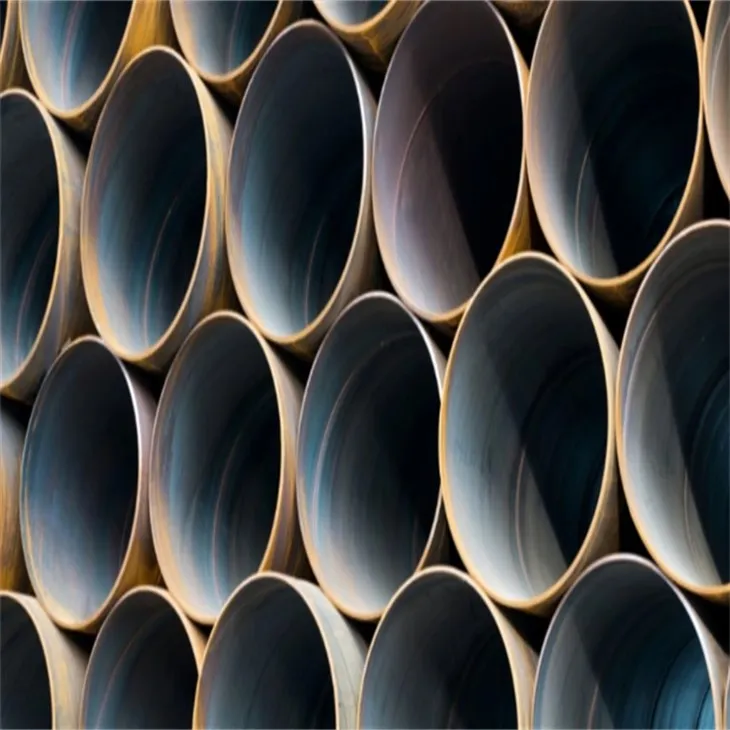 ASTM A53 oglekļa tērauda zāģa spirālveida metināta caurule