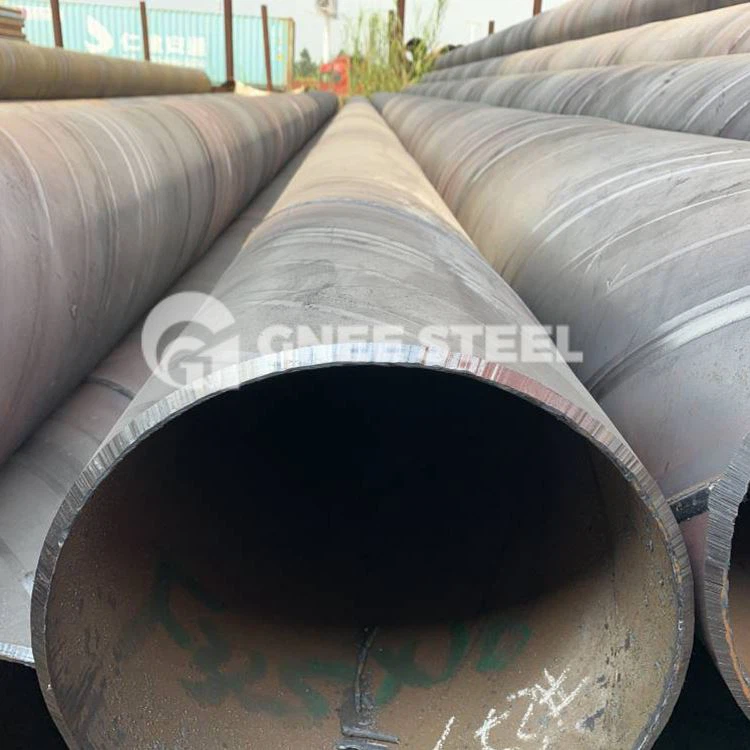 ASTM A53 Gr.B spirālveida oglekļa tērauda caurule