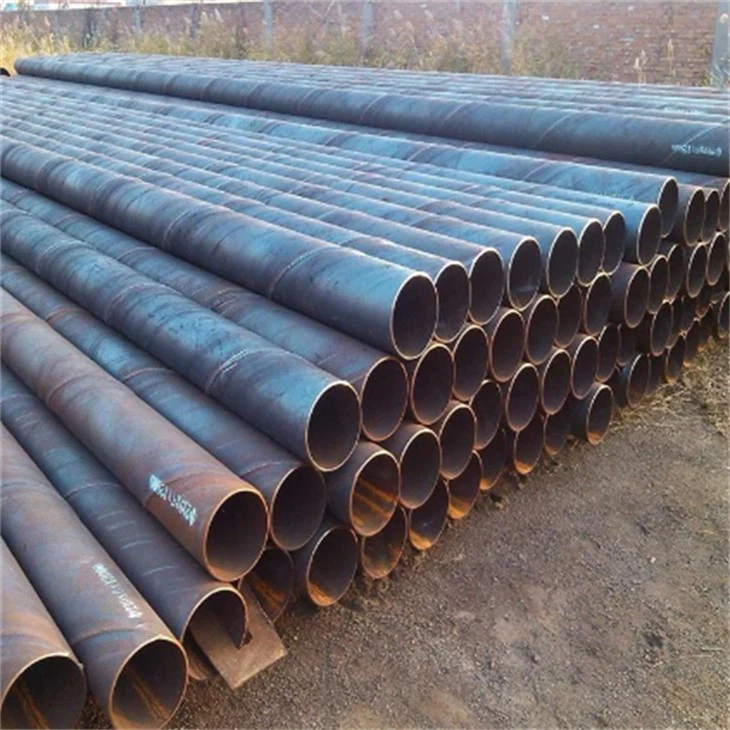 ASTM celtniecības materiāls A53 spirālveida metināta caurule