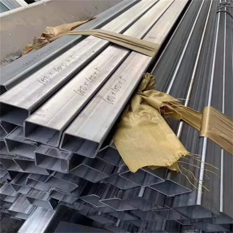 Taisnstūrveida Ast52 oglekļa tērauda kvadrātveida caurule