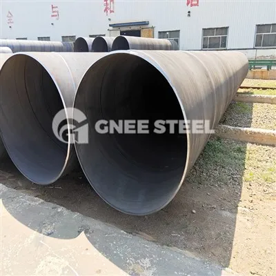 Liela diametra spirālveida metināta tērauda caurule