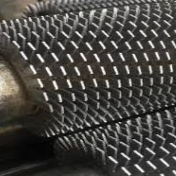 WOS tipa spuru caurule|metināta uz robainas caurules