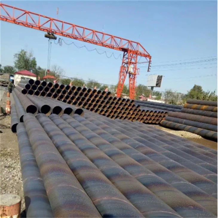 X42 X52 oglekļa spirālveida metināta tērauda caurule